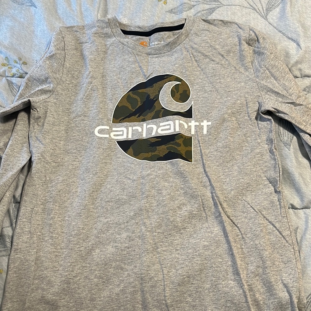 Boys carhartt long sleeve T-shirt